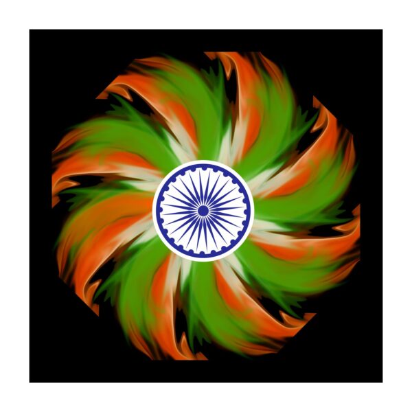 india flag chakra