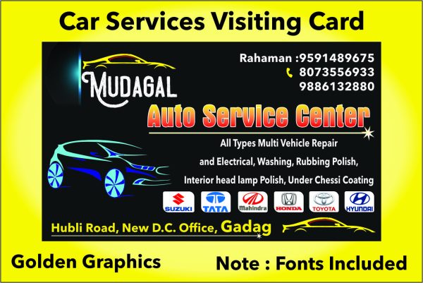 Car-Services visiting card