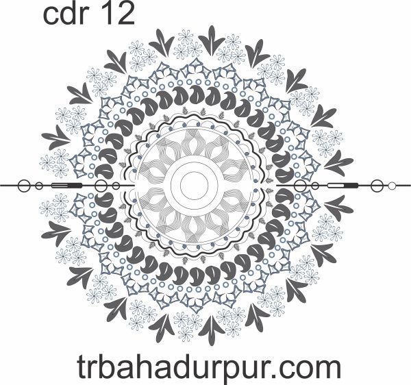 mandala design cdr