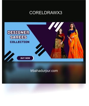 sarees banner design design