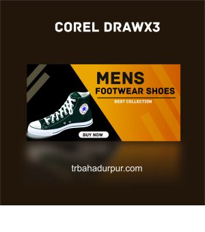 Sport shoes banner design
