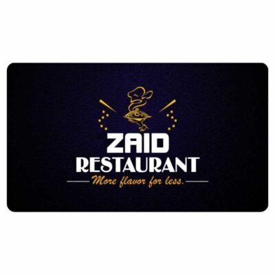 Zaid visiting Card_Fornt_Back
