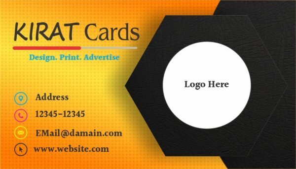 business card design cdr file