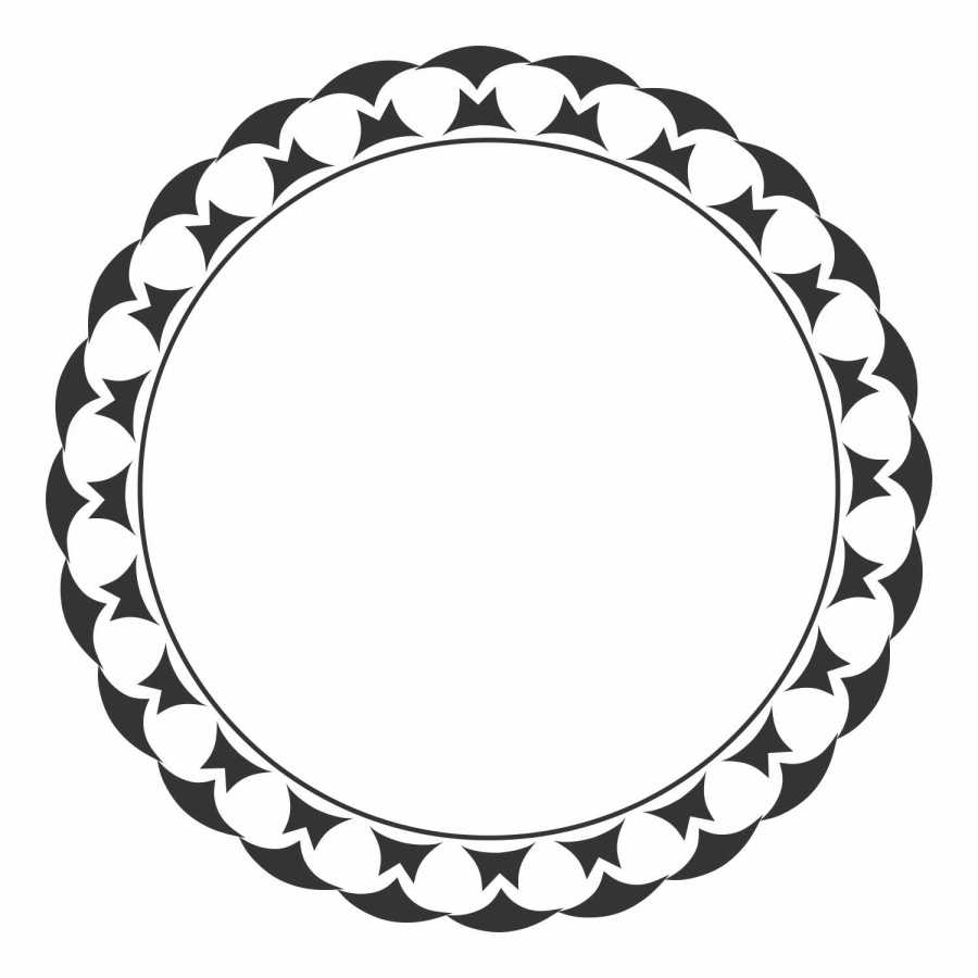 circular border image