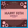 Happy Birthday Post Design