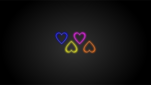 heart style background