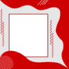 Gray and red twibbon new design free wallpaper