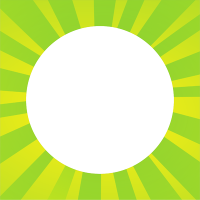 green twibbon sun design