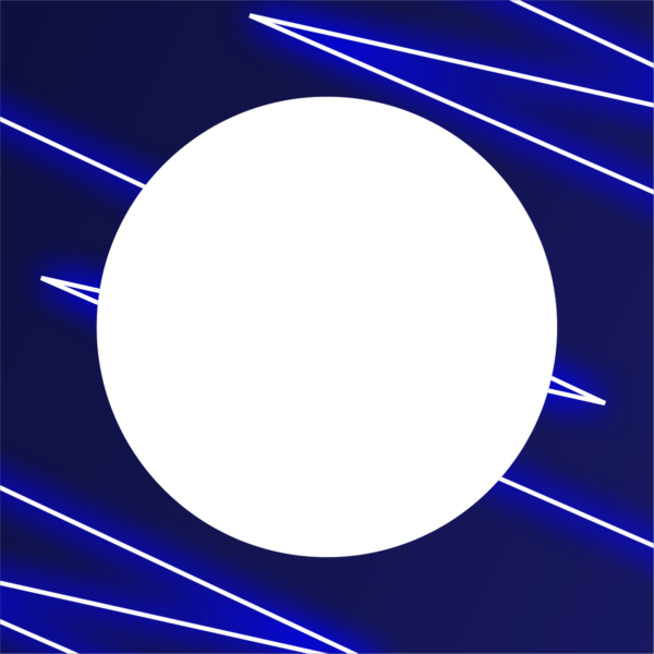 black background moon design twibbon