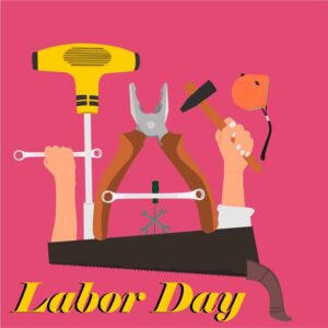 Labor day clipar
