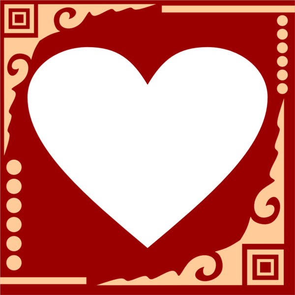 maroon heart twibbon
