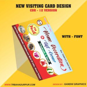 visiting card cdr file