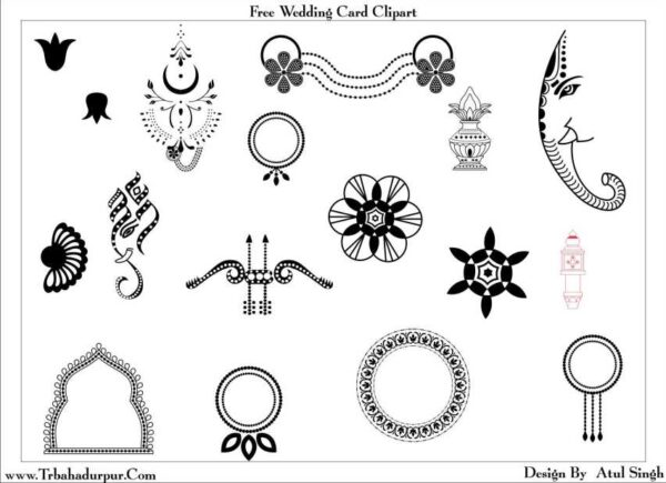 Free: Gallery Of Free Wedding Clipart Unique Birthday Card - Wedding Card  Clip Art Png - nohat.cc