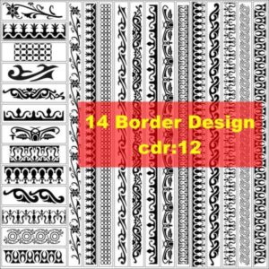 border design cdr file