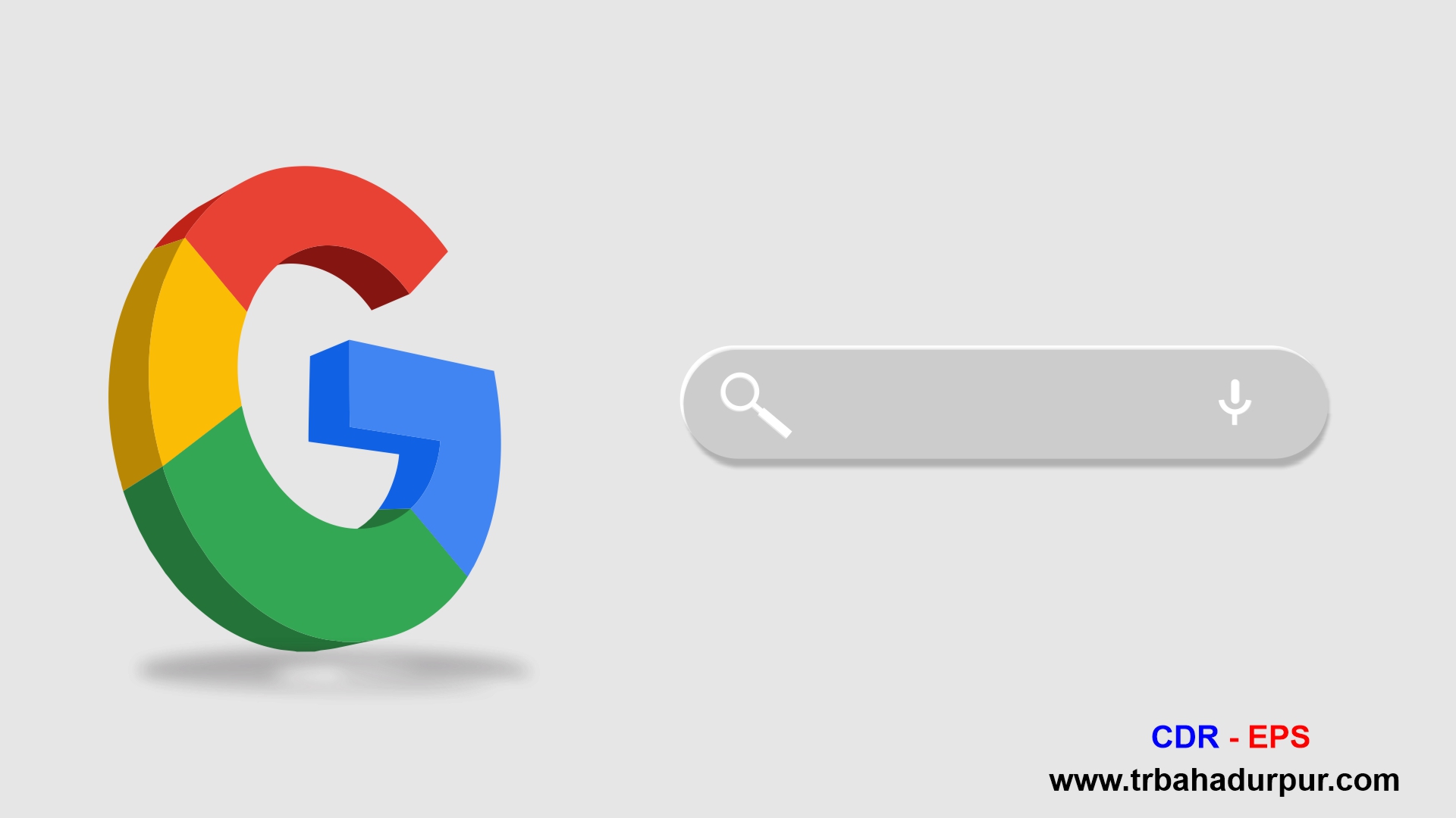 google 3d logo design