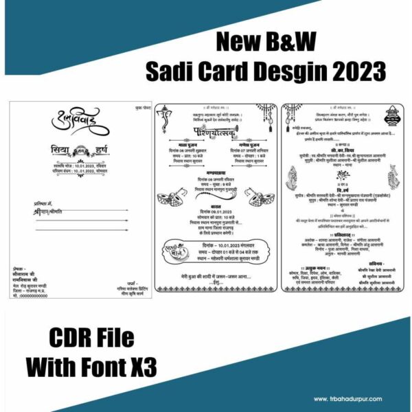 New 2023 B&W Sadi Cards