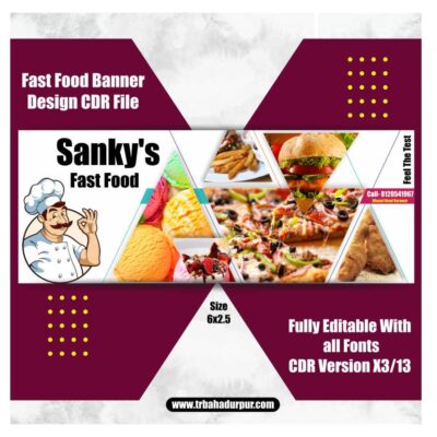 Fast Food Banner Design....