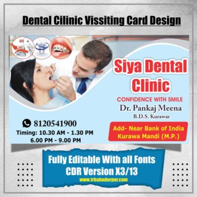 Dental Clinic Visiting Card Design