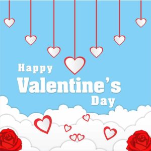 Happy Valentine day Vector File