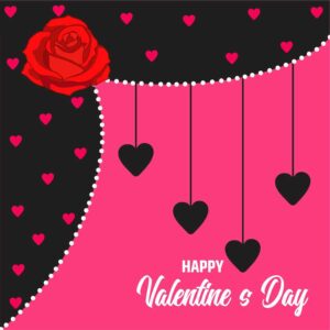 Happy Valentine day vector cdr file