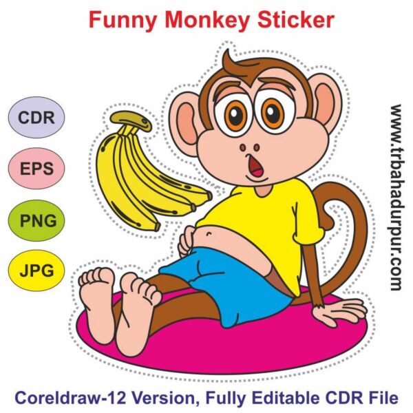 Funny Monkey Tittle