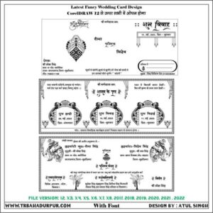 hindu sadi card design