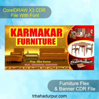 Furniture Flex & Banner CDR File