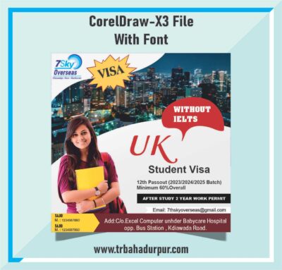 uk student visa poster