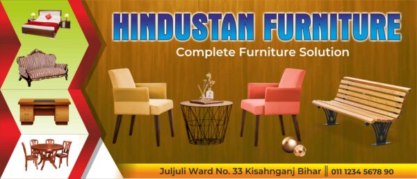 Furniture Banner Flex CDR File Eps File & adobe illustrator File - Image 4