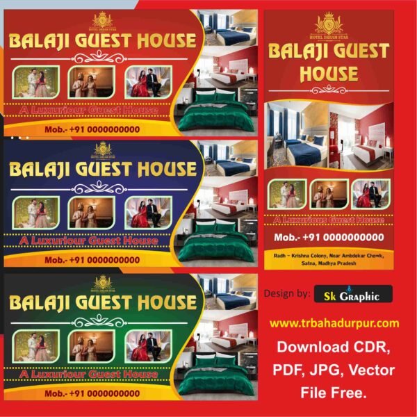 Guest House Banner Design