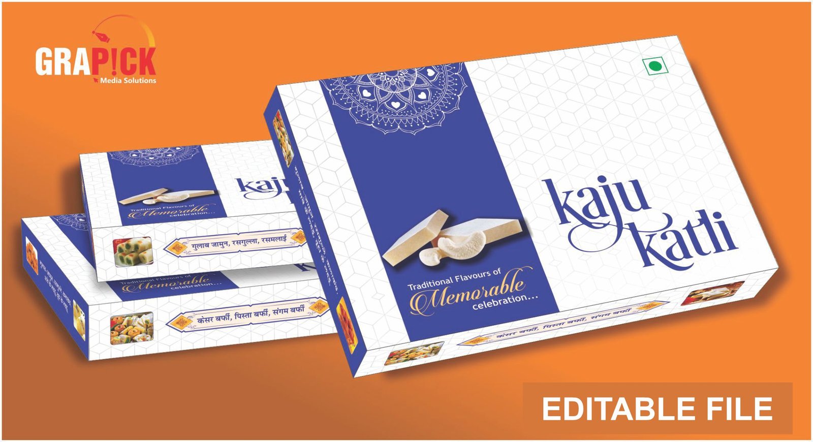 Kaju Katli Latest Design