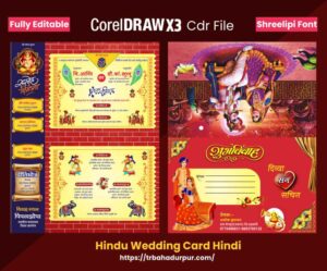 Hindu Weddding card new 2024 hindi