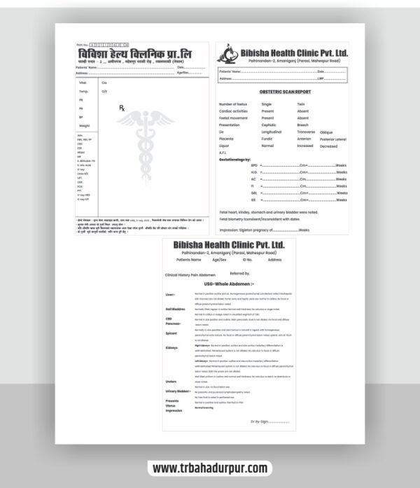 Health Care Letterhead Templates.