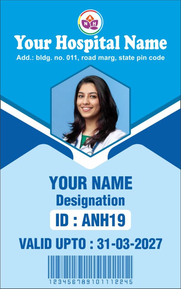 Hospital & Nursing ID Card Desgin - Image 2