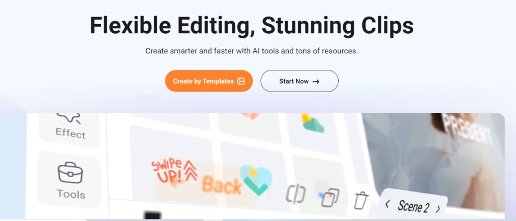 Flexclip video editing