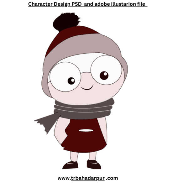 Character Design PSD file ( illustration work)