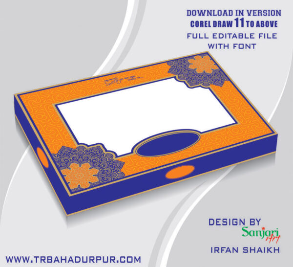 GIFT BOX DESIGN CDR FILE