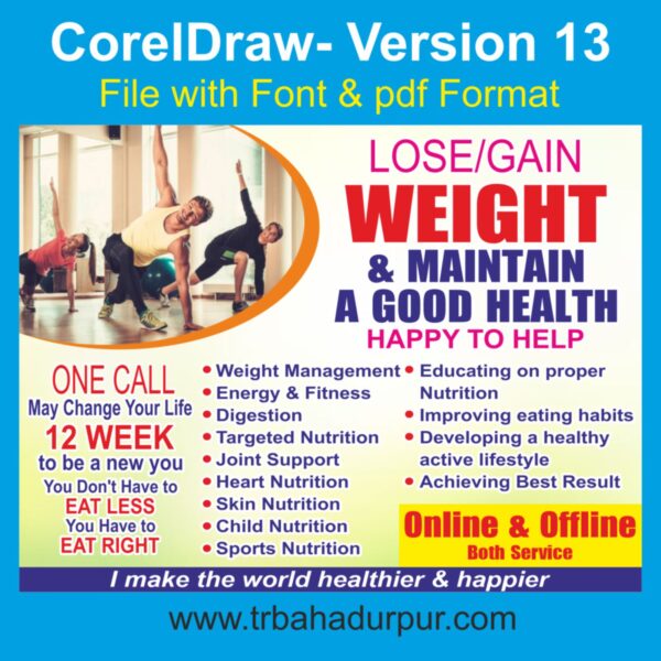 Weight Loss Banner Design