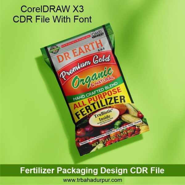 Fertilizer Packaging Design CDR File - Image 2