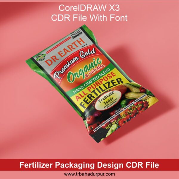 Fertilizer Packaging Design CDR File - Image 3