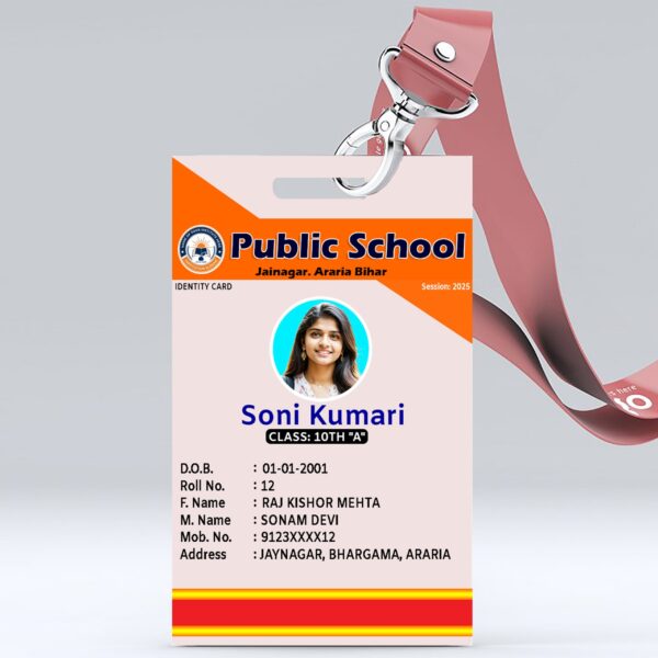 Id Card Design Psd File