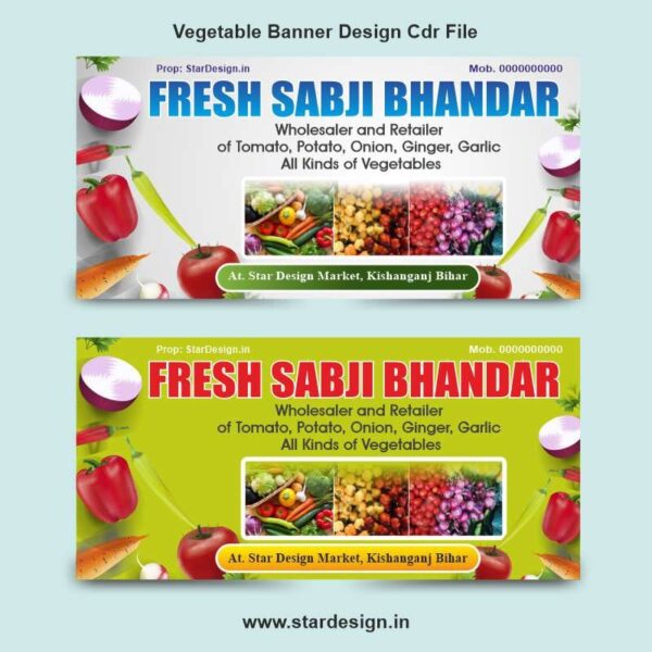 Vegetable-Banner-Design-Cdr-File