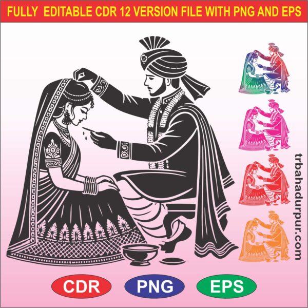 hindu wedding clipart