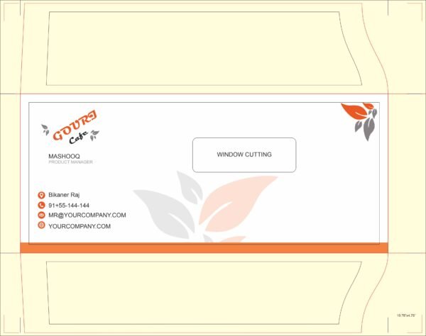 10.5X4.5 NEW ENVELOPE CDR