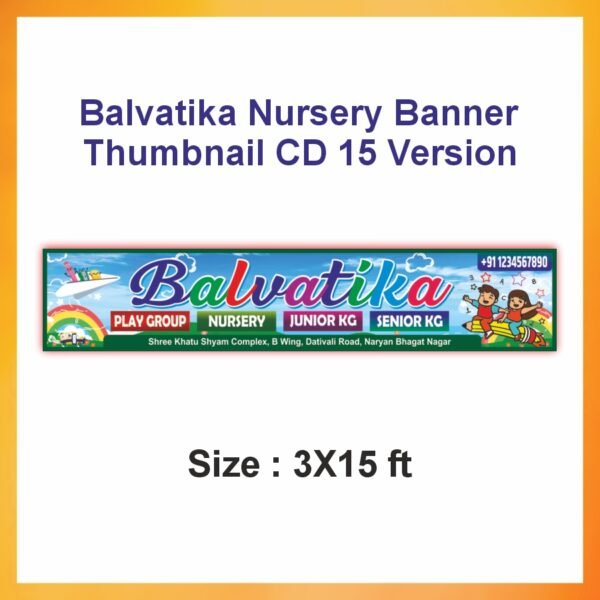 BalVatika Nursery Banner Thumbnail