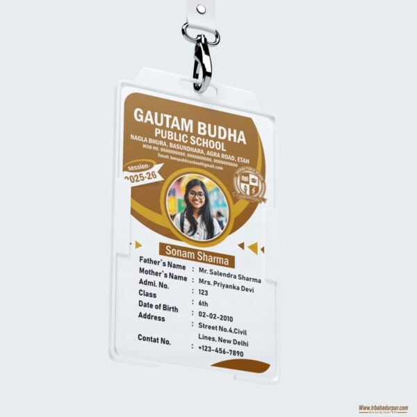 SCHOOL ID CARD DESIGN CDR FILE