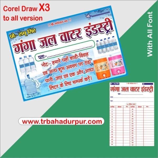 Letest New RO water supplier flex banner